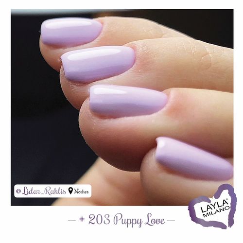 לק ג'ל לילה מילאנו #203 Puppy Love