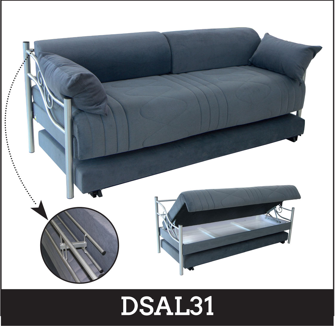 ספה דגם DSAL 31