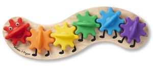 זחל גלגלי שיניים 6 חלקים