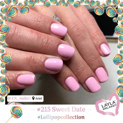לק ג'ל לילה מילאנו #215 Sweet Date 
