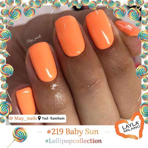 לק ג'ל לילה מילאנו #219 Baby Sun 