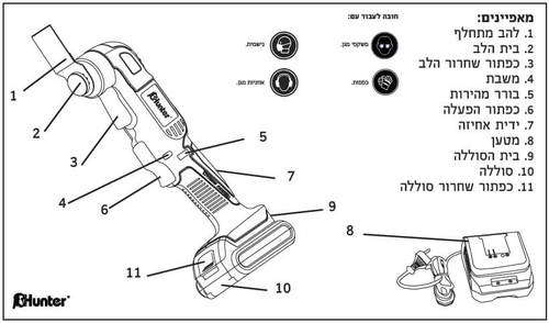 מולטיטול נטען 18V
