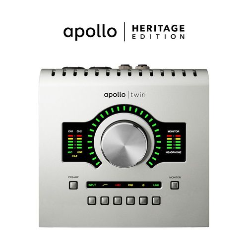 זוית נוספת UAD Apollo Twin DUO Heritage Edition