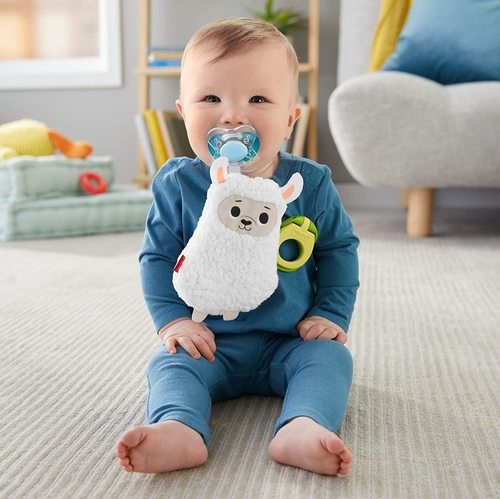 קליפימאלס - מחזיק מוצץ כבשה לבנה פישר פרייס fisher-price 