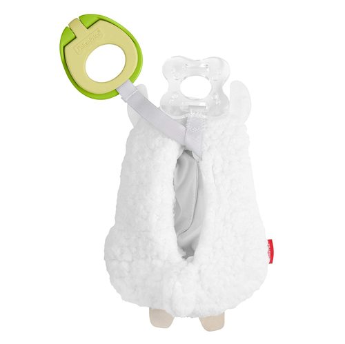 קליפימאלס - מחזיק מוצץ כבשה לבנה פישר פרייס fisher-price 
