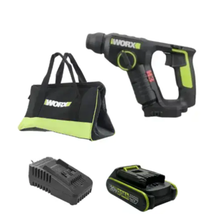 מיני פטישון מקדחה 1.7J/ 20V WU380S  Worx BRUSHLESS [ סוללה + מטען ]