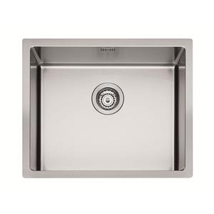 כיור מטבח נירוסטה נטורליס 58 AQUATOP N5440TG1300A גומא