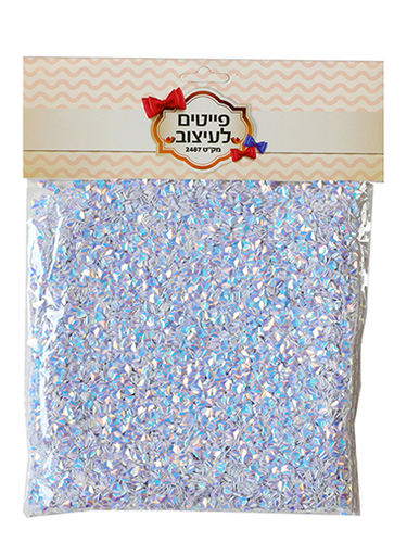פייטים לעיצוב 50 גר' לבן (11)