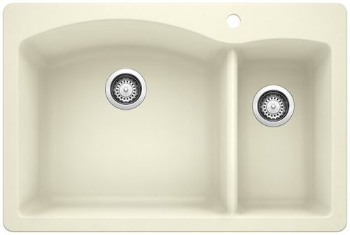 כיור מטבח סילגרניט דיאמונד BLANCO DIAMOND 1.5