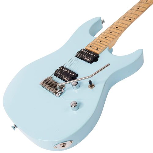 זוית נוספת Vintage V6M24 ReIssued Electric Guitar ~ Laguna Blue