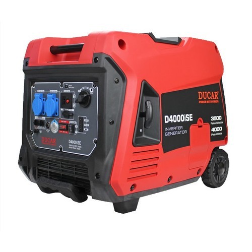 גנרטור בנזין מושתק 4000W הנעה עם שלט אלחוטי Ducar
