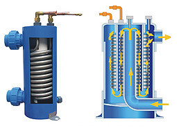 משאבת חום לבריכה KT-17KW חד פאזי נורבגית