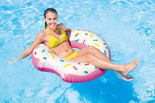 אבוב דונאט מתנפח לבריכה מבית 56265 INTEX