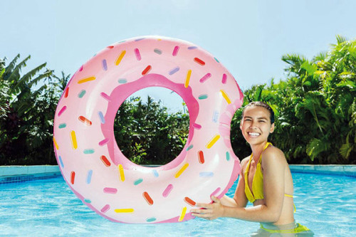 אבוב דונאט מתנפח לבריכה מבית 56265 INTEX