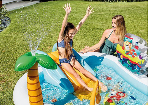 בריכת משחקים דייגים 99*188*218 דגם intex 57162