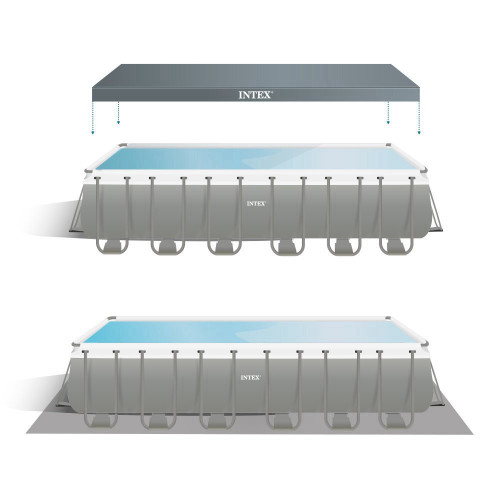 בריכת INTEX/אינטקס במידות 732x366x132 ס
