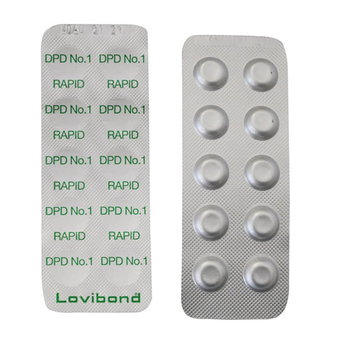 10 טבליות לבדיקת כלור לערכת LOVIBOND
