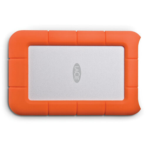 LaCie 5TB Rugged USB 3.1 Gen 1 Type-C External Hard Drive- כונן קשיח חיצוני 