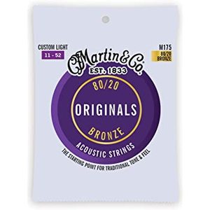 סט מיתרים 011 לגיטרה אקוסטית Martin Originals M175