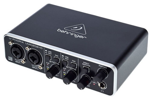 Behringer UMC202HD כרטיס קול