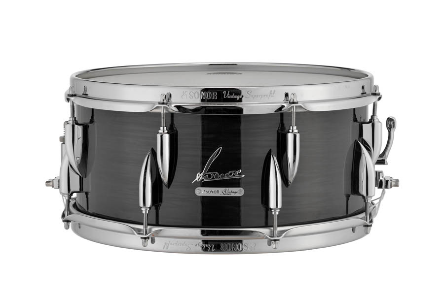 תוף סנר SONOR VT 17 1465 SDW 17332 Vint. Black Slate 14" x 6.5