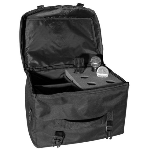 On Stage MB7006 6-Space Microphone Bag
