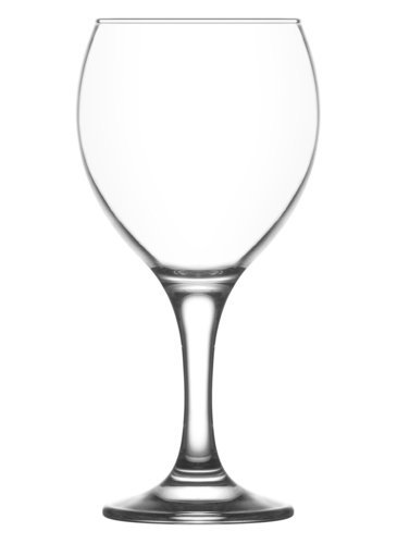 כוסות זכוכית על רגל רחב BISTRO