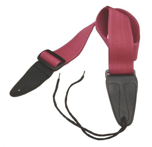 On Stage GSA10BU Guitar Strap with Leather Ends
