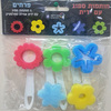 חותמות ספוג עם ידית דגמי פרחים