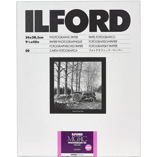 24X30 Ilford MULTIGRADE RC Deluxe Paper glossy 50