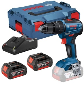 מברגה/מקדחה 18V ללא פחמים רוטטת GSB 18V-55 סוללות 4.0AH