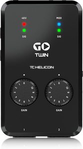 כרטיס קול נייד TC-Helicon GO TWIN לiOS/Android/PC