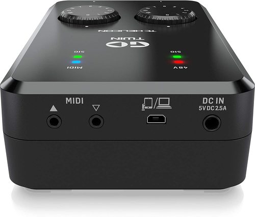 כרטיס קול נייד TC-Helicon GO TWIN לiOS/Android/PC