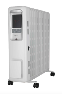 רדיאטור 13 צלעות דיגיטלי + שלט MIDEA NY2513-17QRA