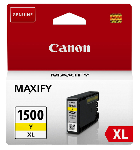 ראש דיו צהוב מקורי Canon PGI-1500XLY