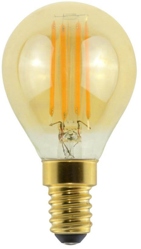 פחם כדור אמבר לעמעום LED 5W E14 תאורת אווירה חמה