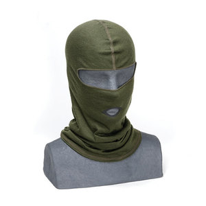 מסכת פנים MERINO WOOL BALACLAVA BUFF-זית