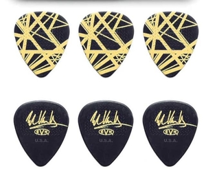 מארז עם 6 מפרטים DUNLOP EVH VHII picks 0.6mm