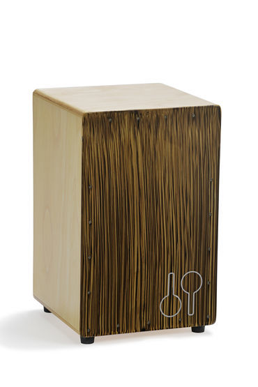 קחון SONOR Cajon Mosquito Sand Black Stripes 47x29x29 cm snare wires