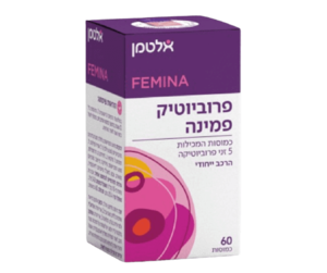 פרוביוטיק פמינה - 60 כמוסות | אלטמן altman