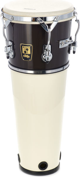 סטריט קונגס "11 SONOR 11“ Street Conga Fiberglasss Black/White