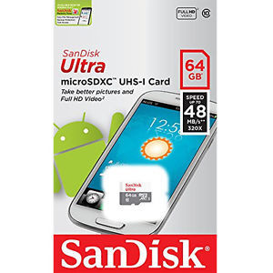 SanDisk ULTRA Micro SD 64GB סנדיסק