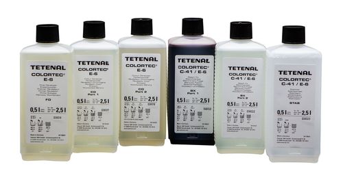 E6 Tetenal colortec Kit 2.5 ליטר - ערכת נוזלי פיתוח