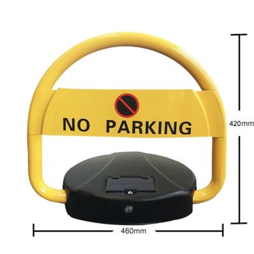 מחסום חניה סולארי עם 2 שלטים וכבל USB עמיד עד 2 טון