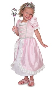 תחפושת נסיכה לפורים ומשחקי דמיון 3 חלקים (גילאי 3-6 שנים)