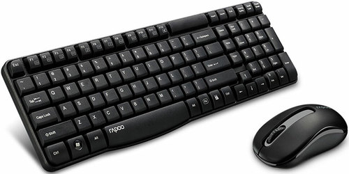 סט מקלדת ועכבר אלחוטיים Rapoo X1800S