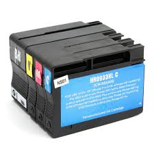 מחסניות דיו חלופיות  HP 932XL בשחור/933XL ציאן/מגנטה/צהוב, אריזה של 4 (C2P42AE)