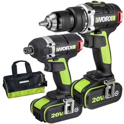 סט מברגות 16V + שתי סוללות 2.0AH