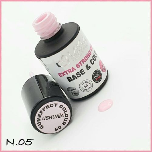 לק ג'ל לילה מילאנו #5 Extra Strong Rubber Base Colour - Ushuaia