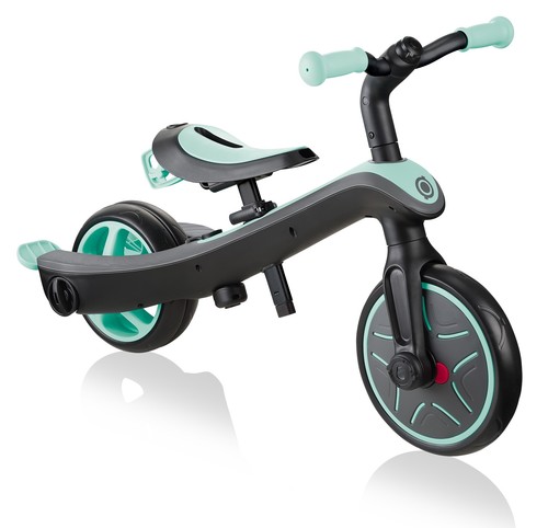 תלת אופן הכל באחד Explorer Trike 4 in 1 הופך לאופני איזון - מנטה
